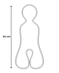 Wełniana wkładka termoregulacyjna MINI merino do fotelika 0-13 kg WRZOS / Patulove