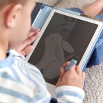 Tablet do rysowania - niebieski / Little Dutch