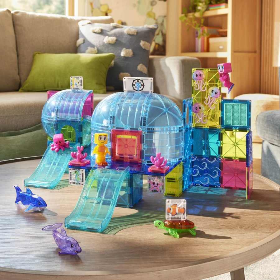 Klocki Magnetyczne Undersea Adventure, 58 el. / Magna-Tiles