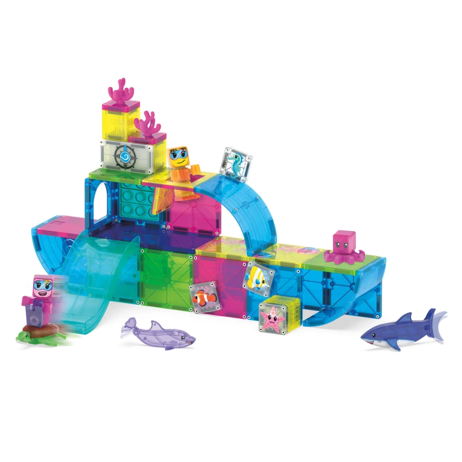 Klocki Magnetyczne Undersea Adventure, 58 el. / Magna-Tiles