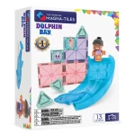 Klocki Magnetyczne Dolphin Bay, 13 el. / Magna-Tiles