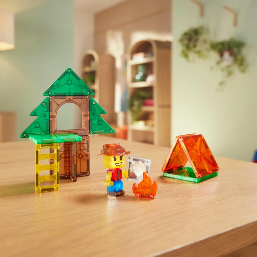 Klocki Magnetyczne Camp Out, 16 el. / Magna-Tiles