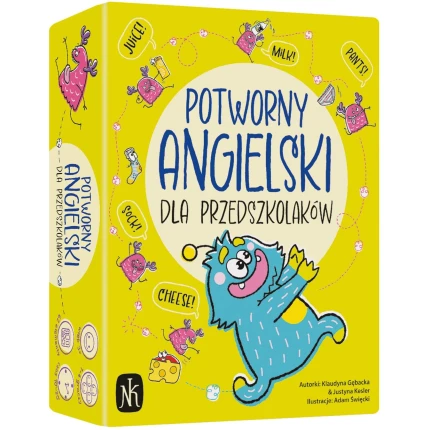 Potworny angielski dla przedszkolaków / Nasza Księgarnia