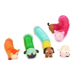 Akordeonowe rurki sensoryczne Li’l Barn Buddies - WIEJSKIE ZWIERZĘTA / Battat