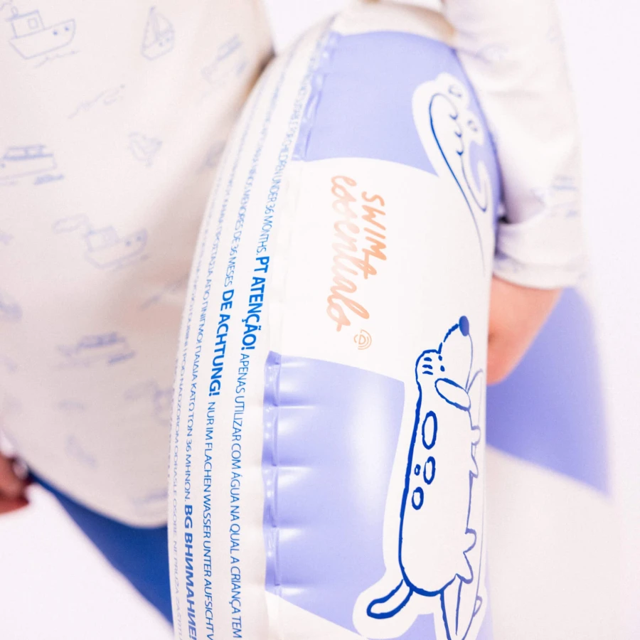 Koło do pływania dla dzieci Ø55 cm - Blue, Surfer / The Swim Essentials
