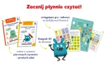 Bazgraki czytają wyrazy i zdania. Czytanie sylabowe. Teczka edukacyjna. / Kapitan Nauka