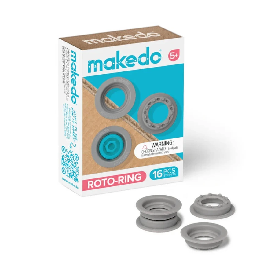 Zestaw pierścieni obrotowych Roto-Ring Makedo 16 el. / Makedo