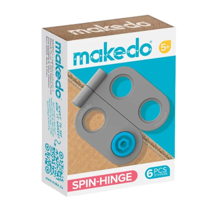 Zestaw zawiasów Spin-Hinge Makedo 6 szt. / Makedo