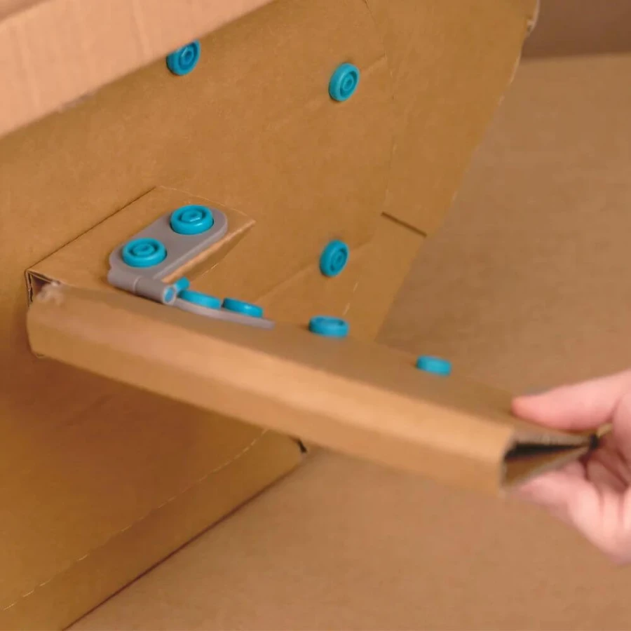 Zestaw zawiasów Spin-Hinge Makedo 6 szt. / Makedo