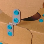 Zestaw zawiasów Spin-Hinge Makedo 6 szt. / Makedo