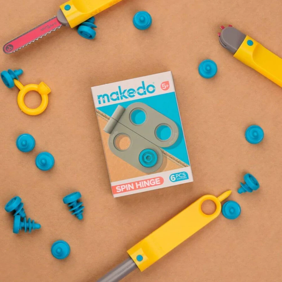 Zestaw zawiasów Spin-Hinge Makedo 6 szt. / Makedo