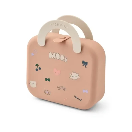 USZKODZONE OPAKOWANIE: Lunchbox silikonowy Elara - Mood, Pale Tuscany / Liewood