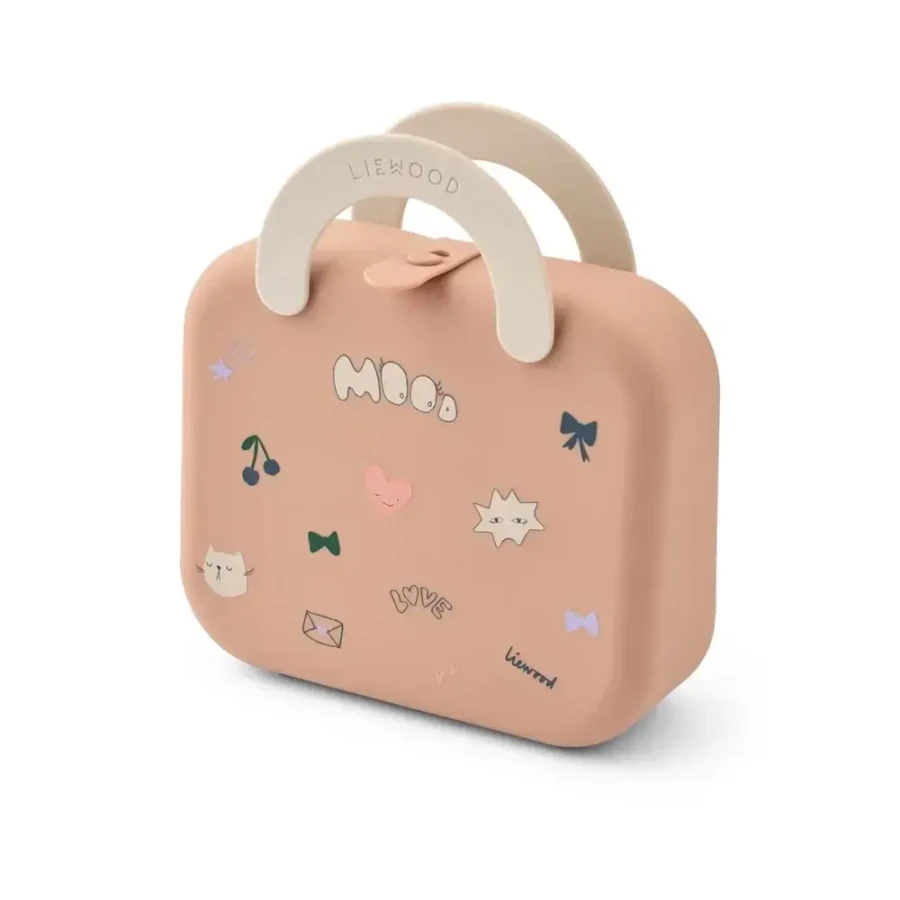USZKODZONE OPAKOWANIE: Lunchbox silikonowy Elara - Mood, Pale Tuscany / Liewood