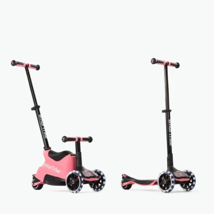 USZKODZONE OPAKOWANIE: Hulajnoga 4w1 Xtend Scooter + Ride-on, Salmon Pink / smarTrike