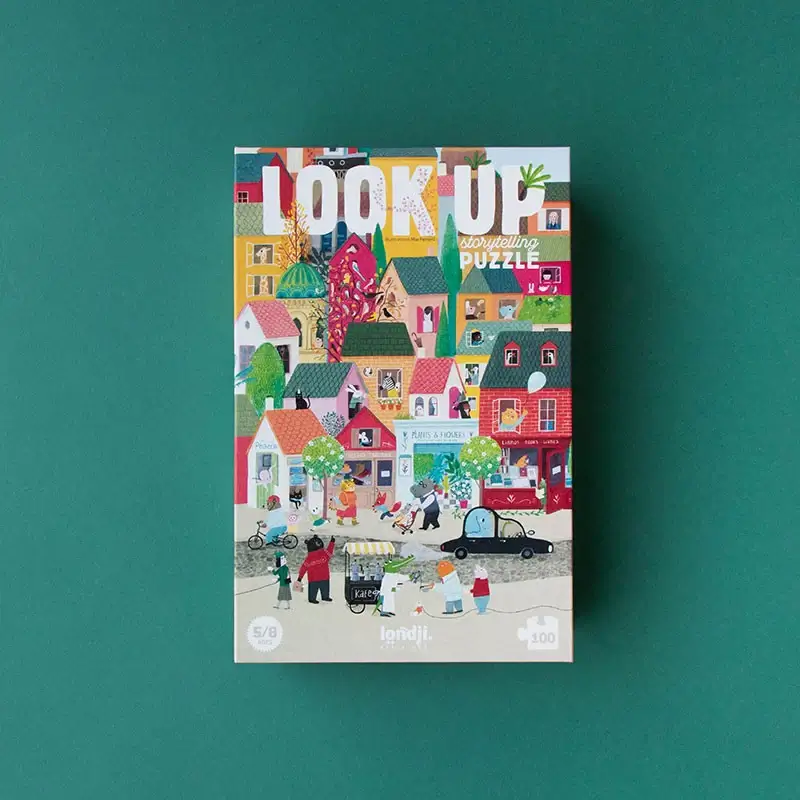Puzzle z grą obserwacyjną Look Up! / Londji