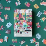 Puzzle z grą obserwacyjną Look Up! / Londji