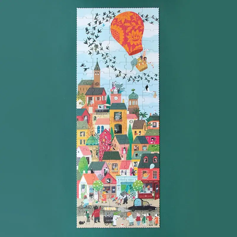Puzzle z grą obserwacyjną Look Up! / Londji