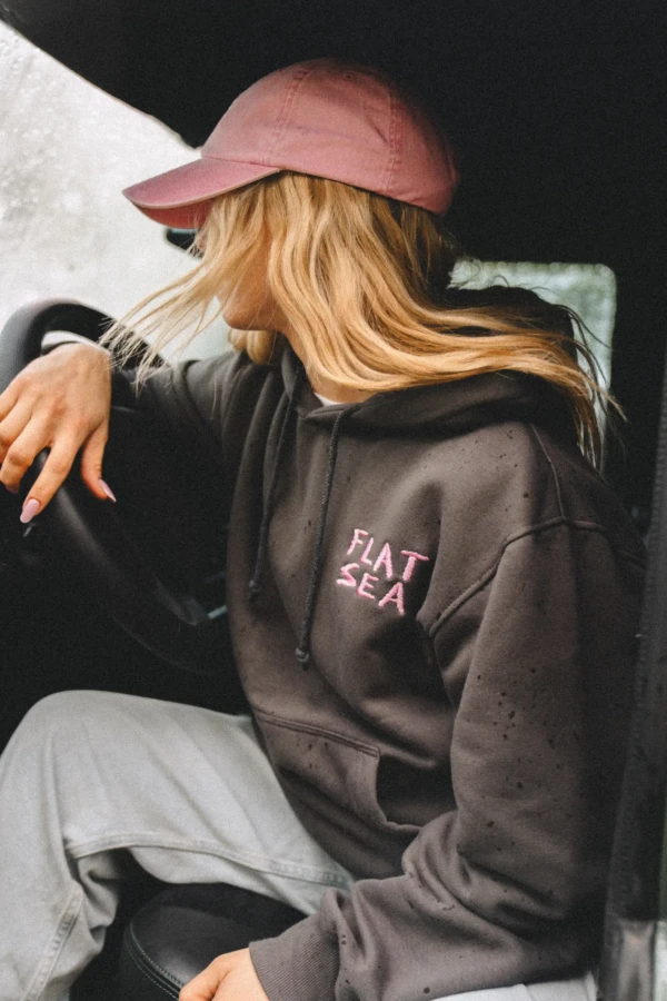 Czapka z daszkiem PALM - Vintage Pink / JUNGMOB