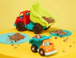 Dump Truck Duo - zestaw dwóch wywrotek z OLBRZYMIĄ ciężarówką Colossal Cruiser / B.Toys 