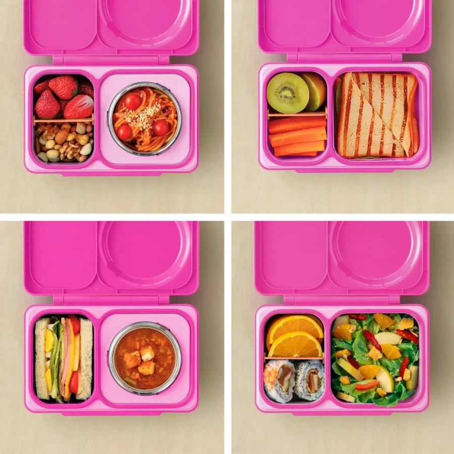 OMIEBOX UP lunch box z termosem, Pop Pink / OMIE