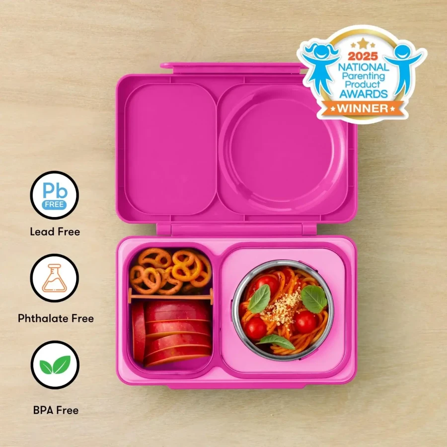 OMIEBOX UP lunch box z termosem, Pop Pink / OMIE