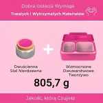 OMIEBOX UP lunch box z termosem, Pop Pink / OMIE