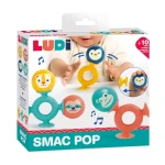 Dźwiękowe piłeczki z przyssawkami SMAC POP / LUDI