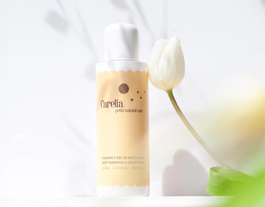 Delikatny żel do ciała i szampon do włosów dla dzieci 2w1, 200 ml / Carelia