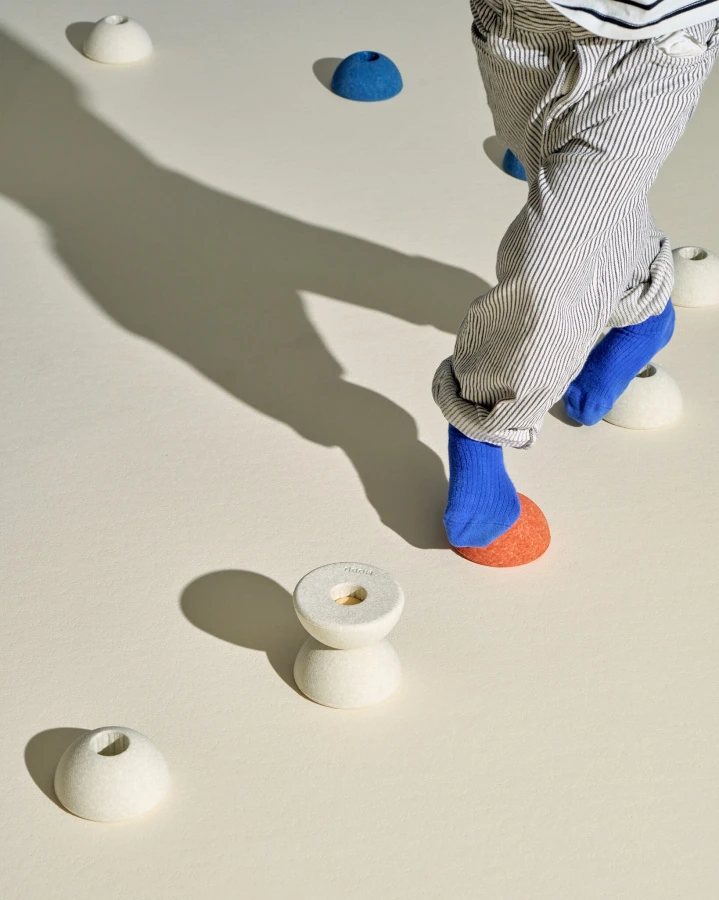 Zestaw 3 piłek piankowych Foam Balls - sand grey, honey yellow / MODU