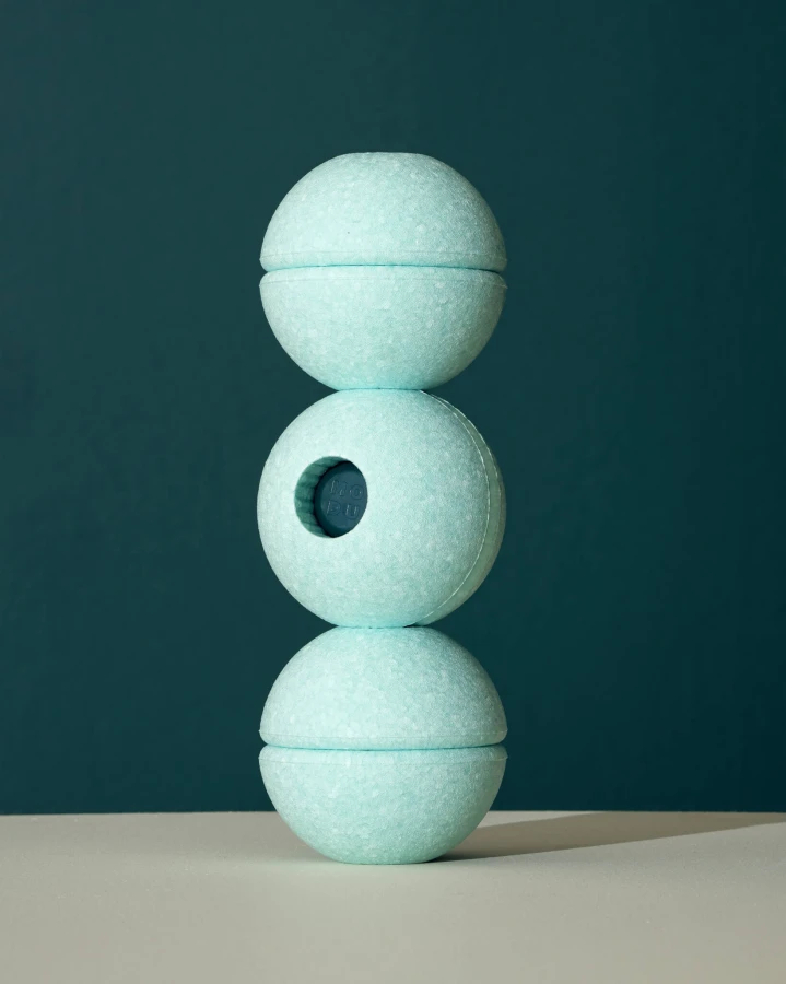 Zestaw 3 piłek piankowych Foam Balls - ocean mint, forest green / MODU
