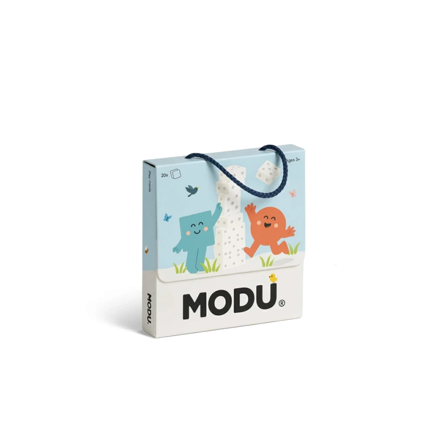 Książeczka Play Cards do klocków MODU (w języku angielskim) / MODU