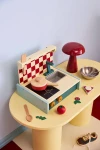 Składana drewniana kuchenka, zielona / Kids Concept
