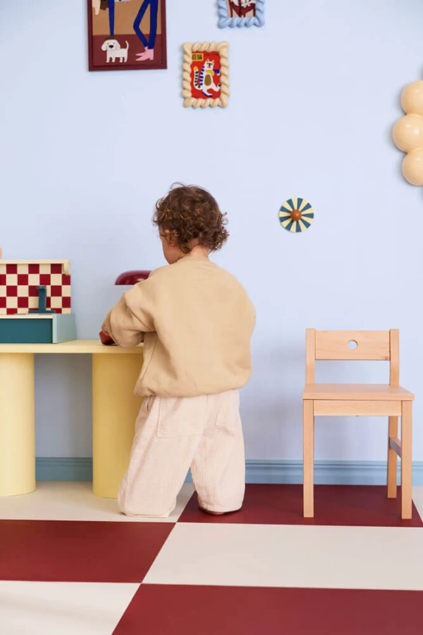 Składana drewniana kuchenka, zielona / Kids Concept