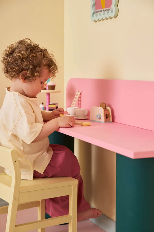 Drewniany mini zestaw śniadaniowy / Kids Concept