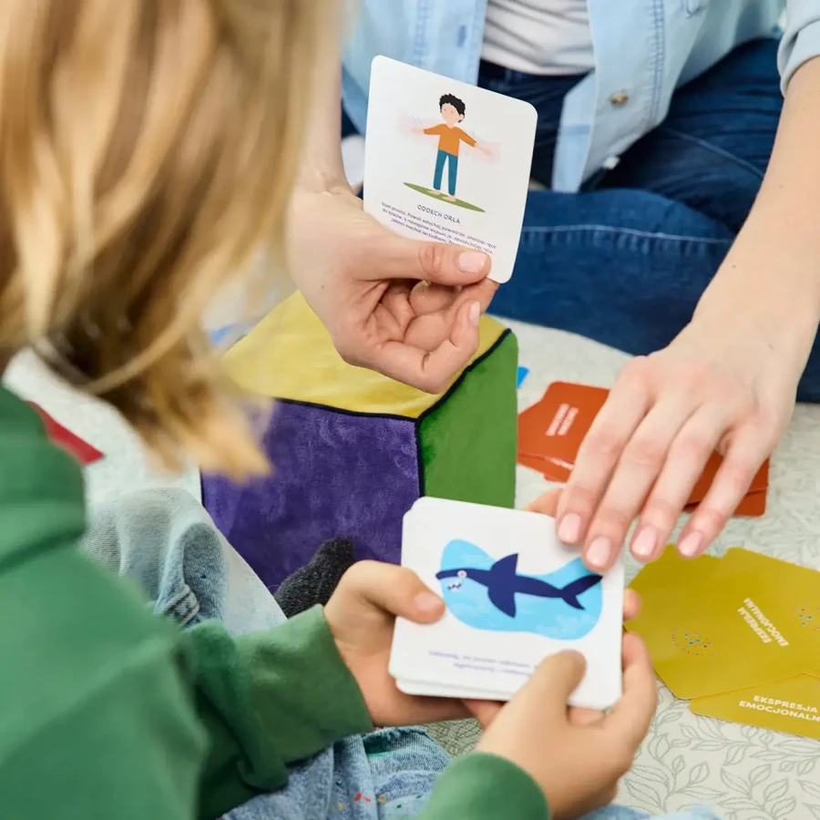 Karty do kostki aktywności - mindfulness + mini e-book 4+ / rozwojowa mama