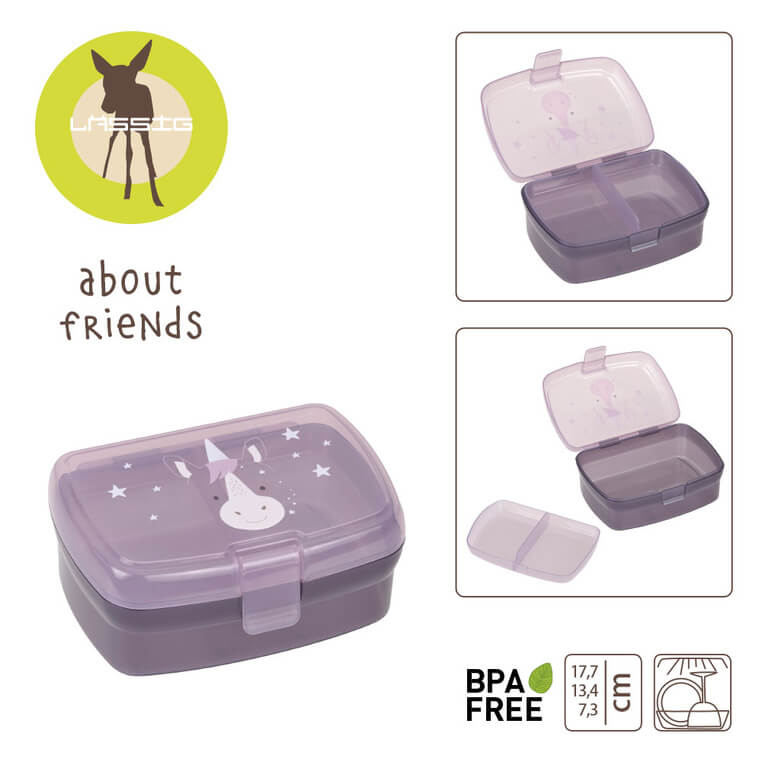 Lunchbox z wkładką About Friends - Jednorożec / Lassig
