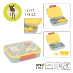 Lunchbox Bento z przegródkami Happy Trails Flower / Lassig