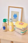 Bidon ze stali nierdzewnej z ustnikiem i uchwytem, 500 ml Happy Trails Frog / Lassig