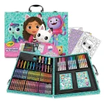Zestaw artystyczny w walizce 115 el. Koci Domek Gabi 5+ / Crayola