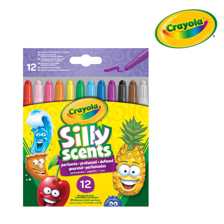 Kredki wykręcane zapachowe Silly Scents 12szt. / Crayola