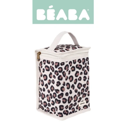 Torba izotermiczna na posiłek 3L Leopard clay / Beaba