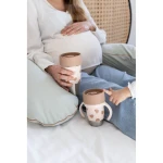 Kubek dla mamy i kubek treningowy 360° ze stali nierdzewnej Mini&Me BigLove, 2szt. / Beaba