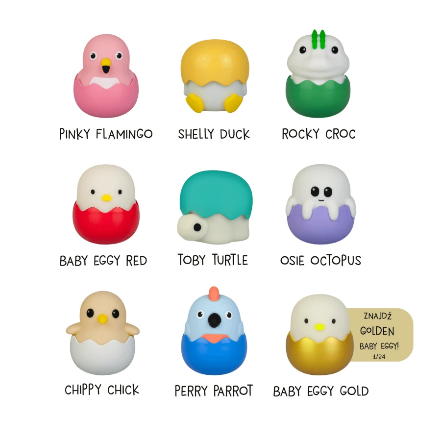 EGGY'S MYSTERY LIGHTS - Mini lampki niespodzianki / Eggy&Friends