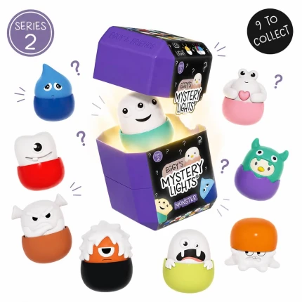 EGGY'S MYSTERY LIGHTS MONSTERS - Mini lampki niespodzianki / Eggy&Friends