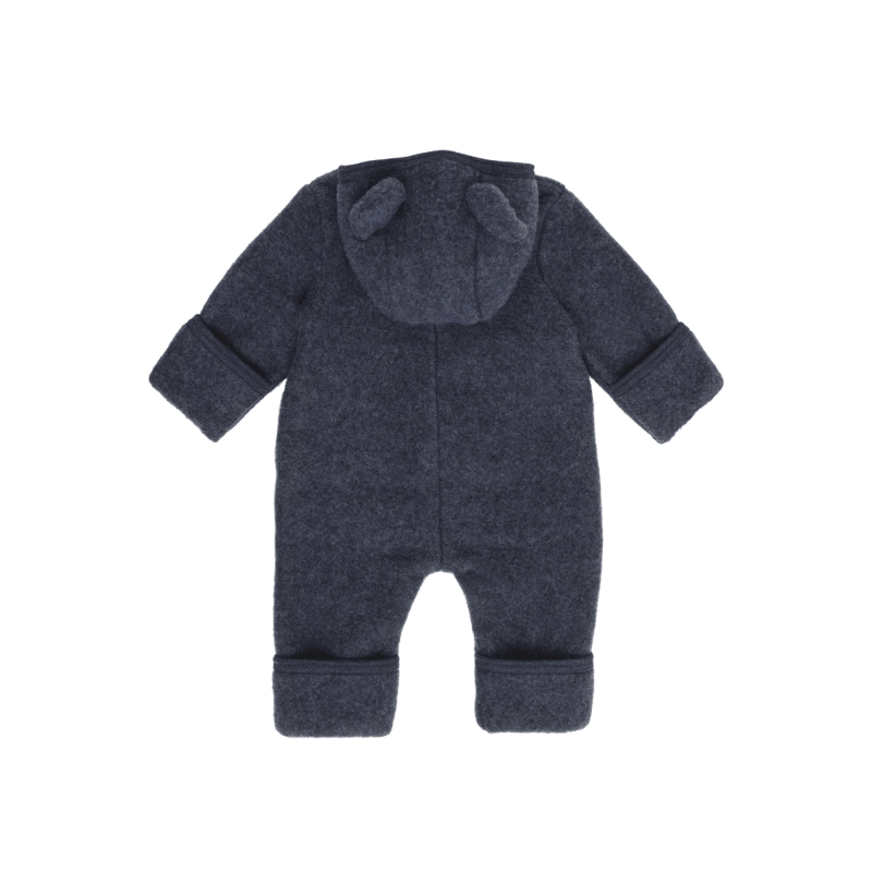 Kombinezon 100% wełny merino - Ombre Blue Melange / HUTTEliHUT