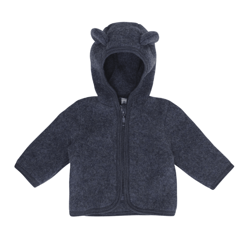 Kurtka 100% wełny merino - Ombre Blue Melange / HUTTEliHUT