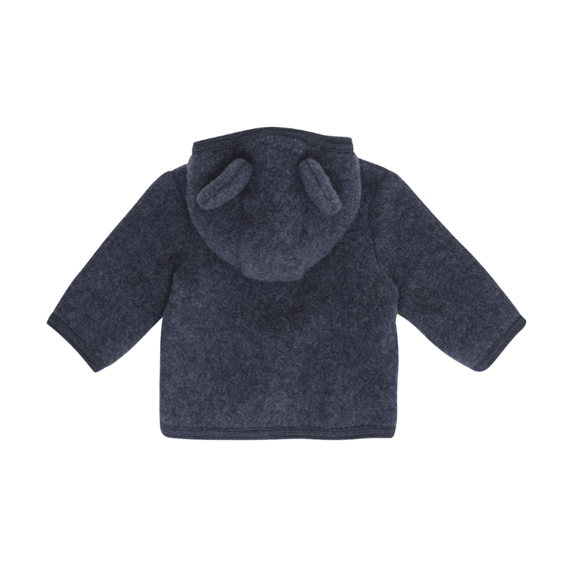 Kurtka 100% wełny merino - Ombre Blue Melange / HUTTEliHUT