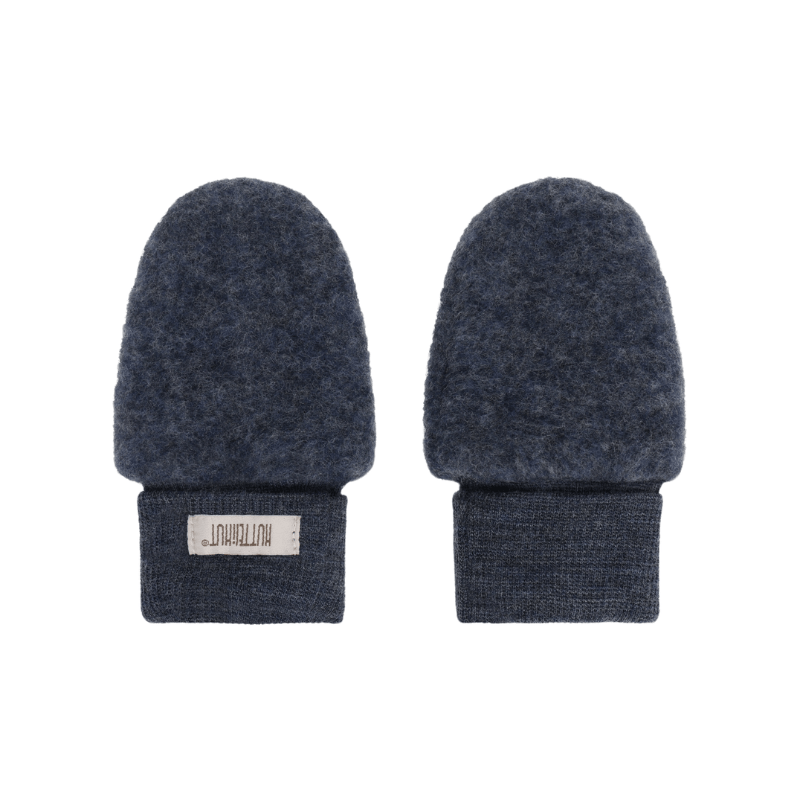 Rękawiczki 100% wełny merino - Ombre Blue Melange / HUTTELiHUT