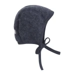 Czapka bonetka 100% wełny merino - Ombre Blue Melange / HUTTEliHUT