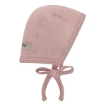 Czapka bonetka 100% wełny merino - Mahogany Rose / HUTTEliHUT